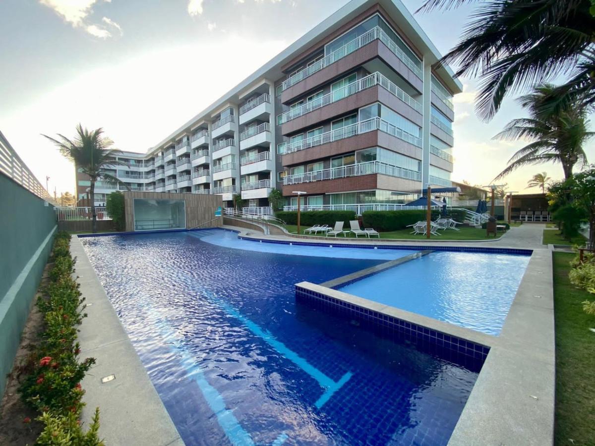 Apto Vista Mar E Pe Na Areia No Beach Way A 300M Do Beach Park Акирас Экстерьер фото
