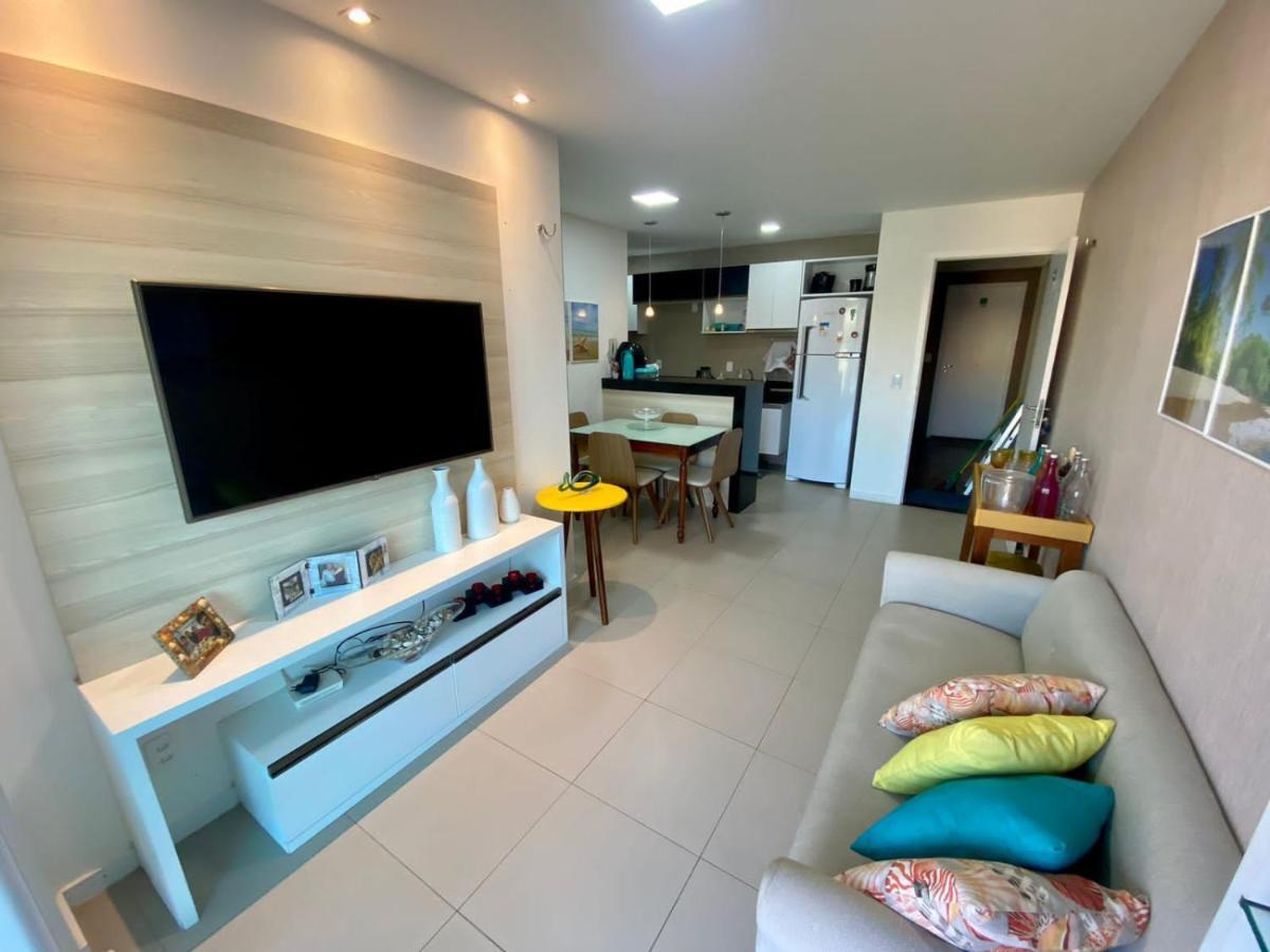 Apto Vista Mar E Pe Na Areia No Beach Way A 300M Do Beach Park Акирас Экстерьер фото