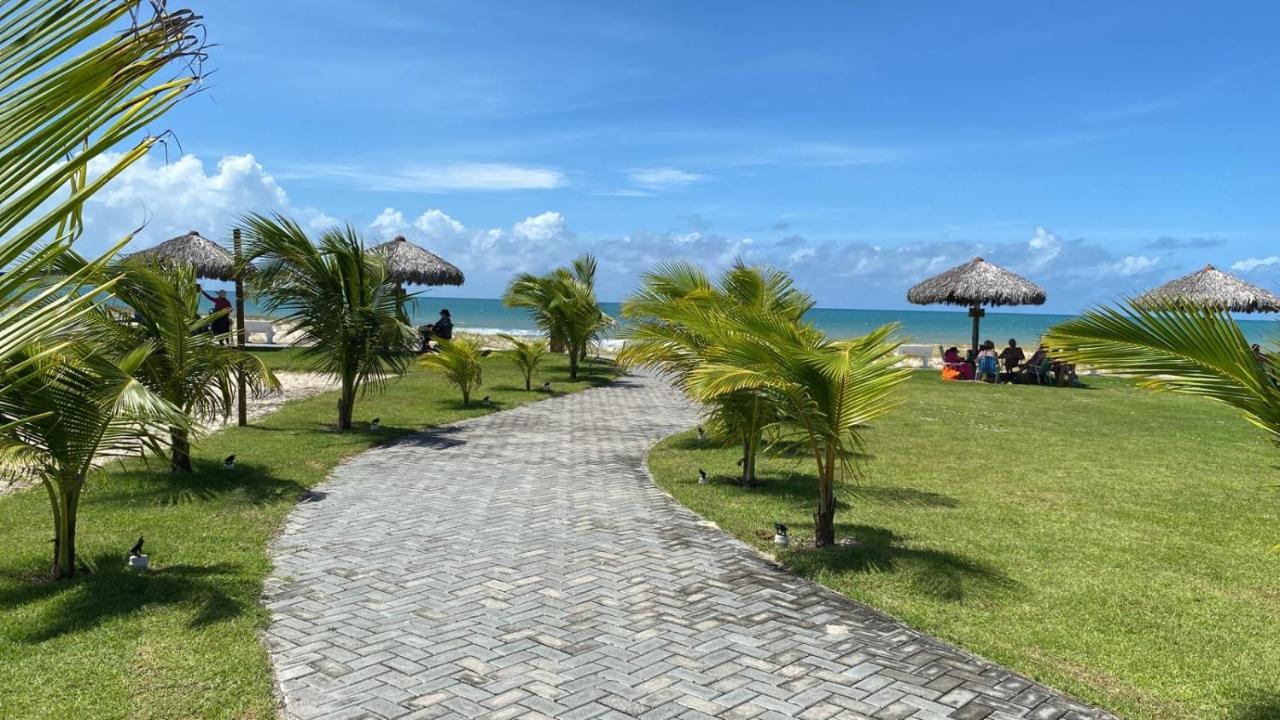 Apto Vista Mar E Pe Na Areia No Beach Way A 300M Do Beach Park Акирас Экстерьер фото